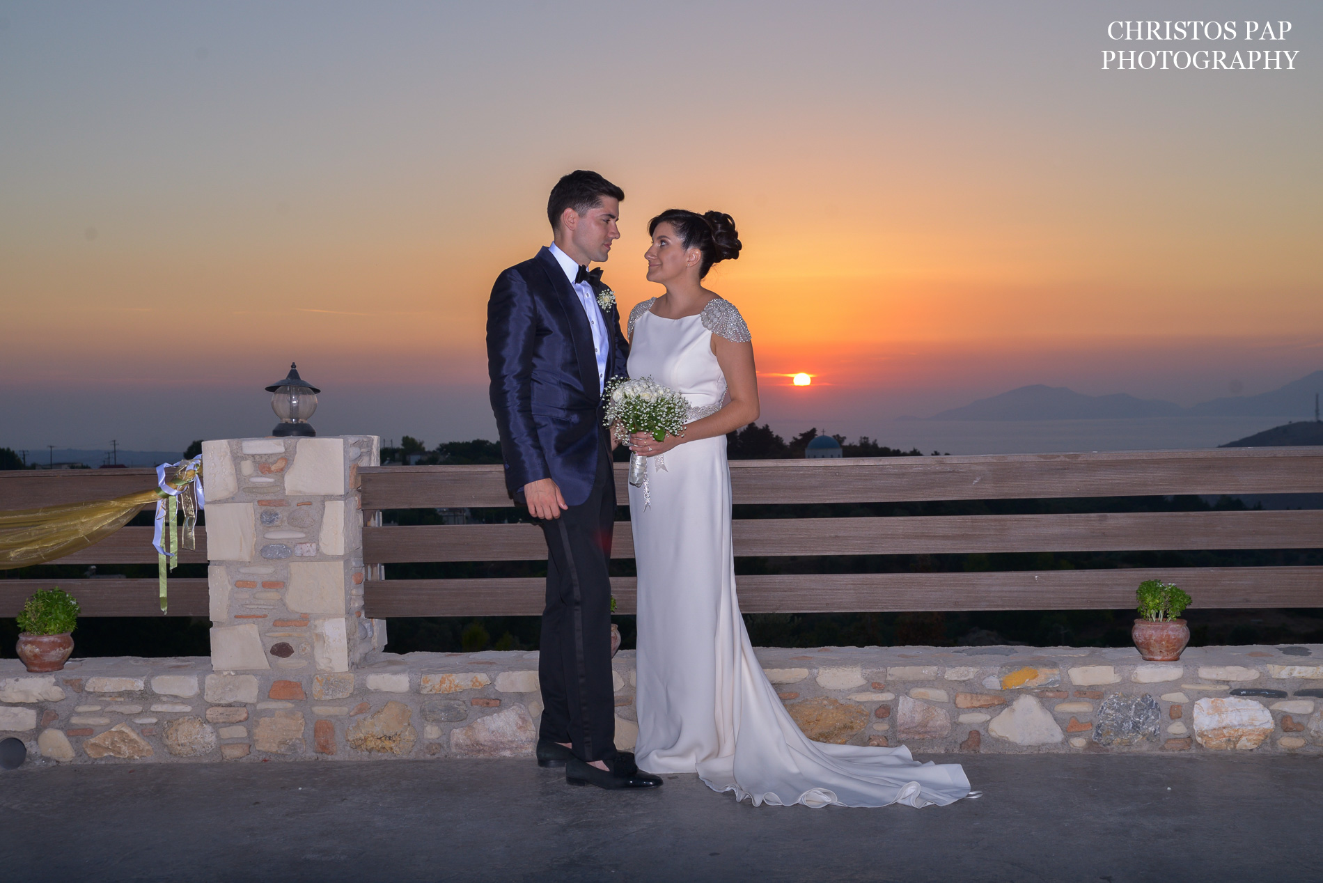Perfect wedding in Greece and Greek island