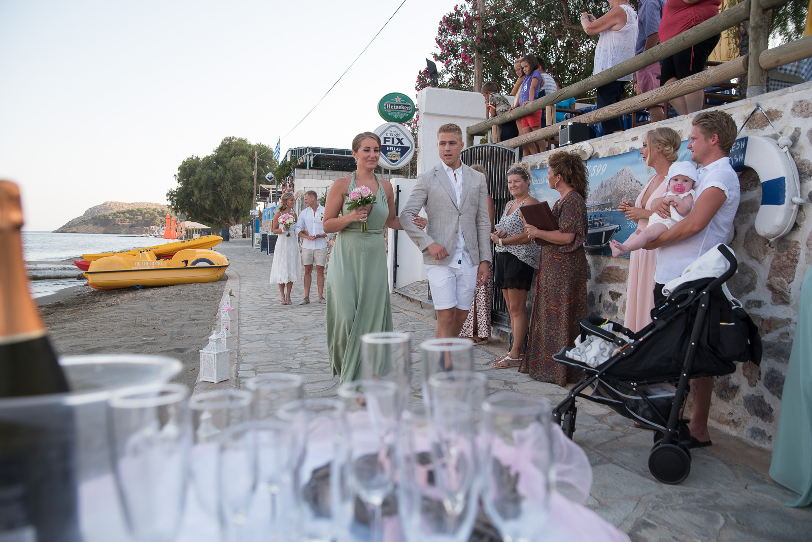 Wedding photographer in Telendos island