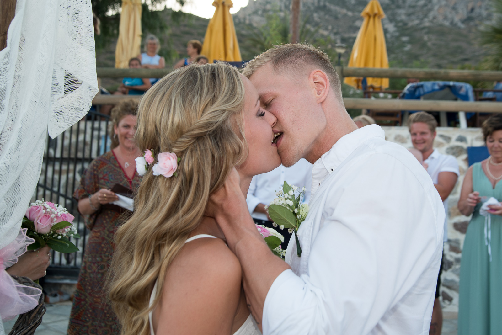 Wedding in Telendos island