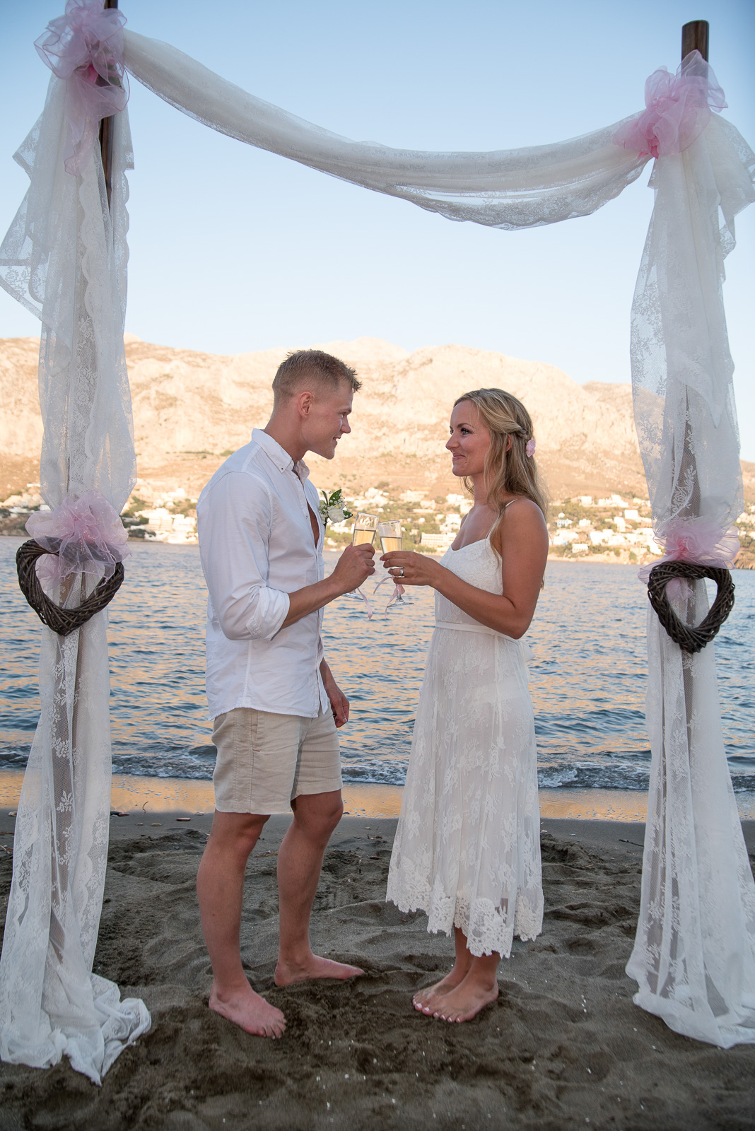 Wedding photographer in Telendos island