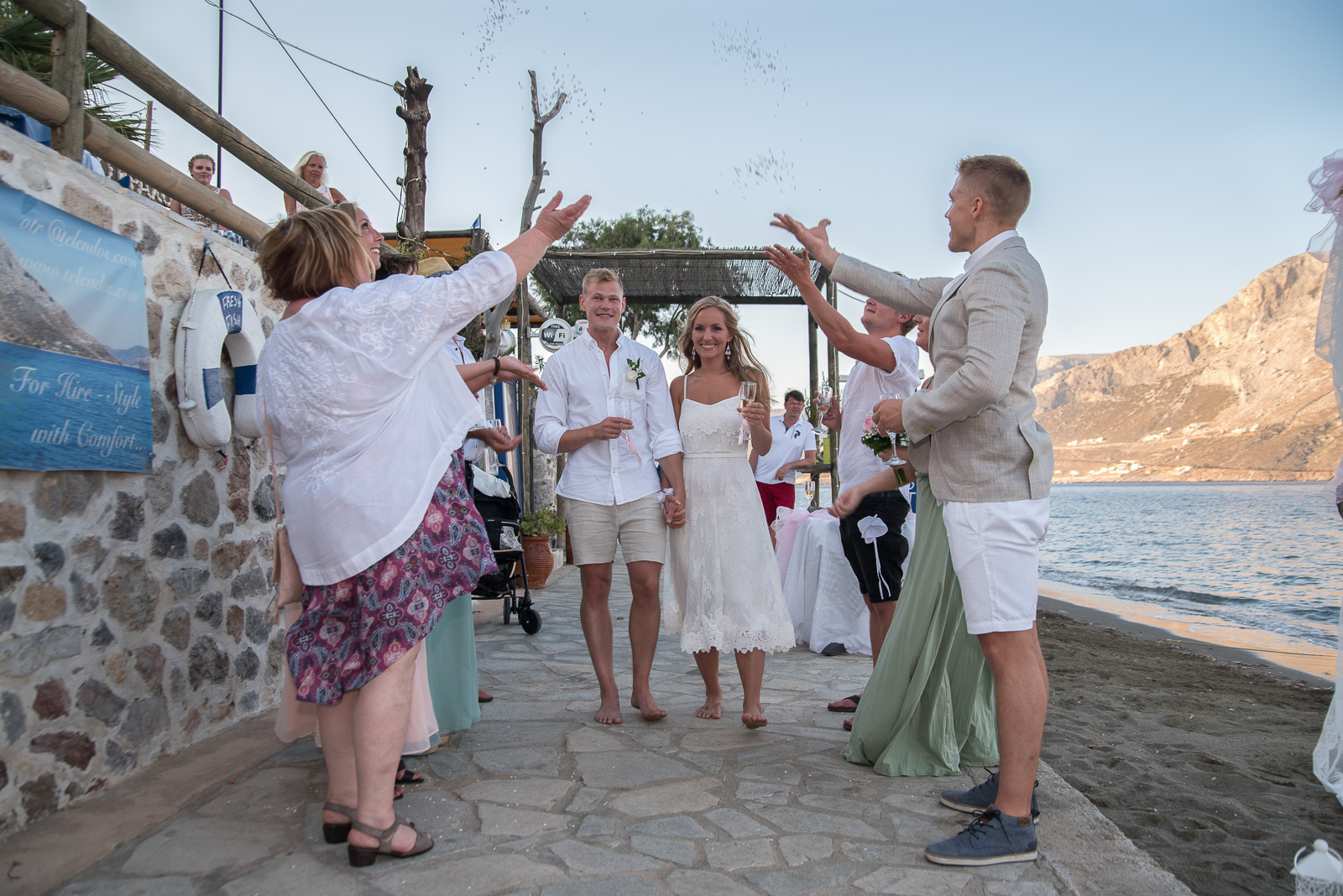 Wedding photographer in Telendos island