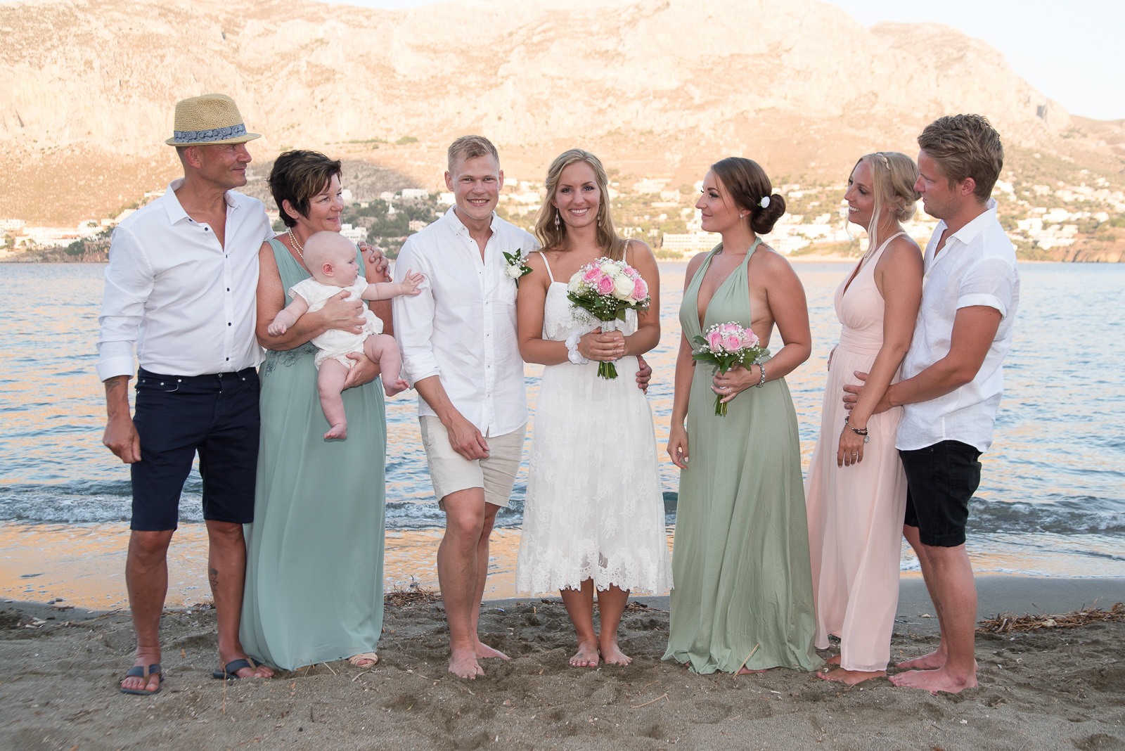 Wedding in Telendos island