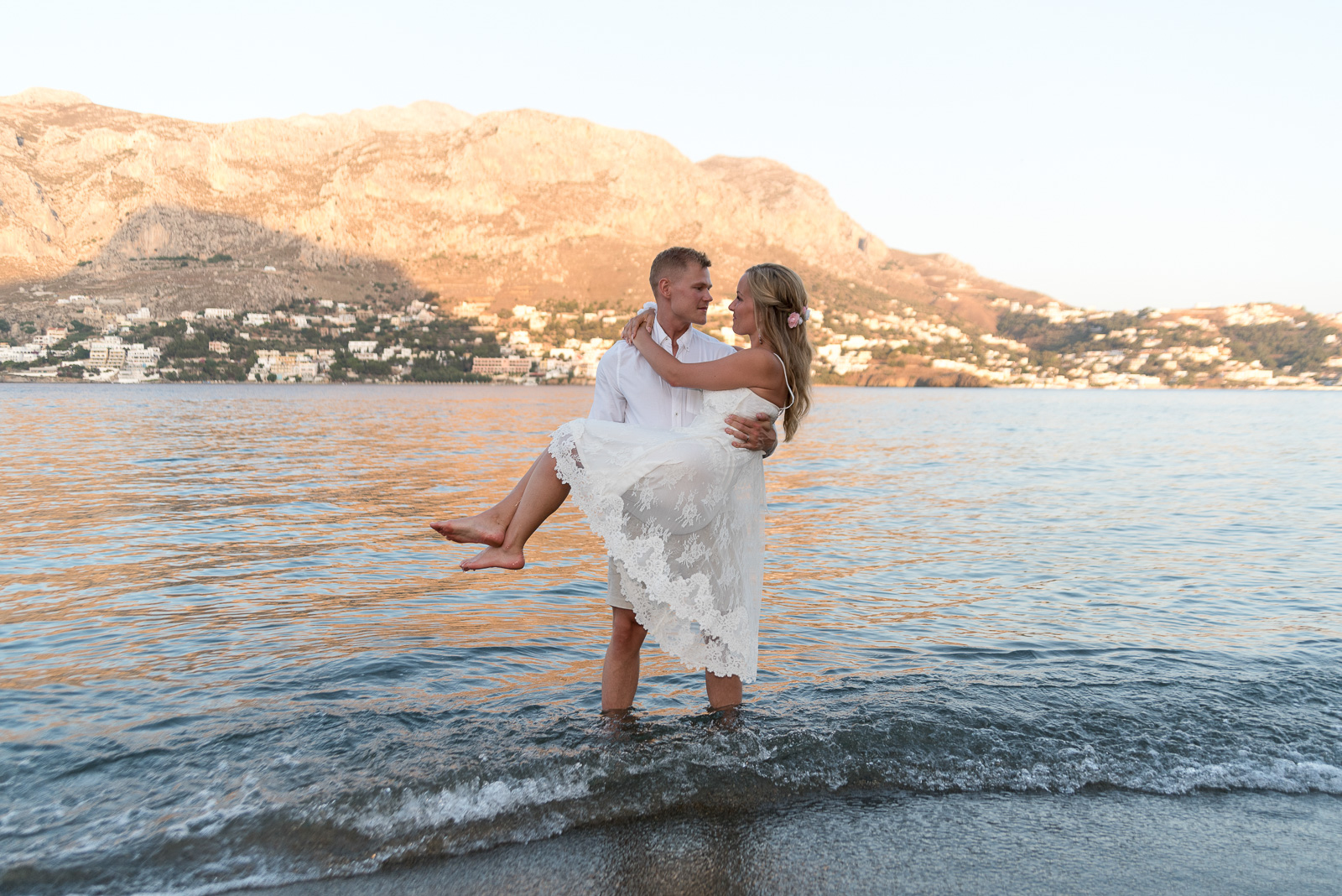 Amazing wedding photograph in Greece