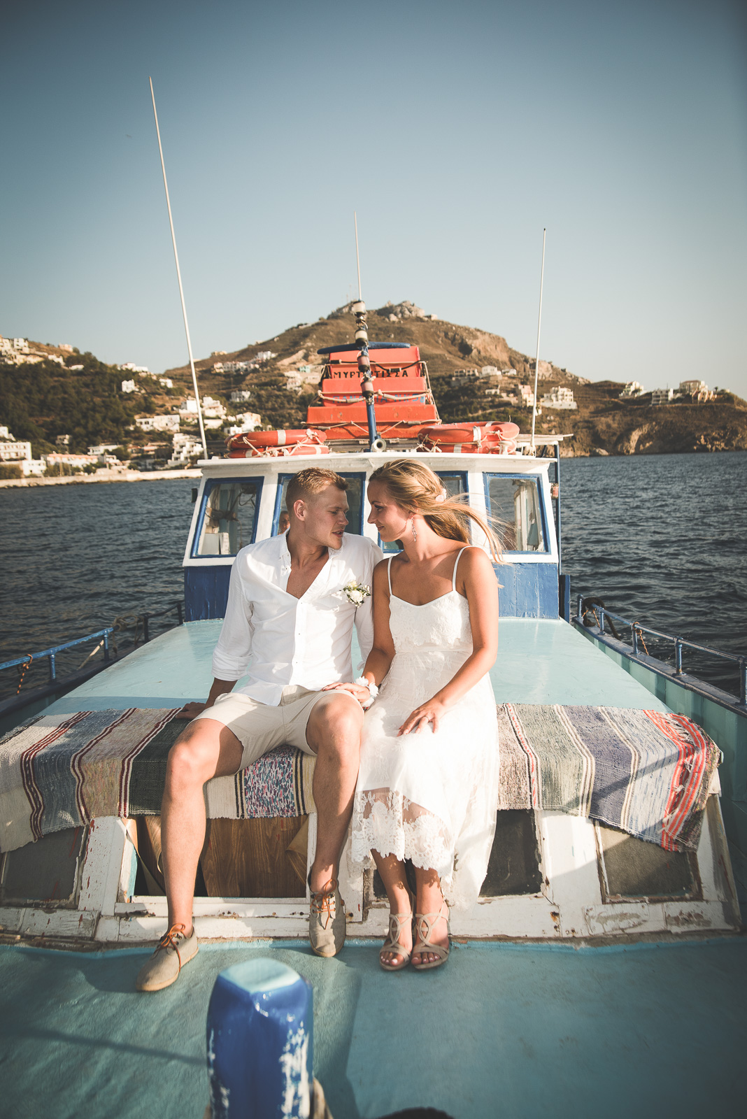 Amazing wedding photograph in Greece