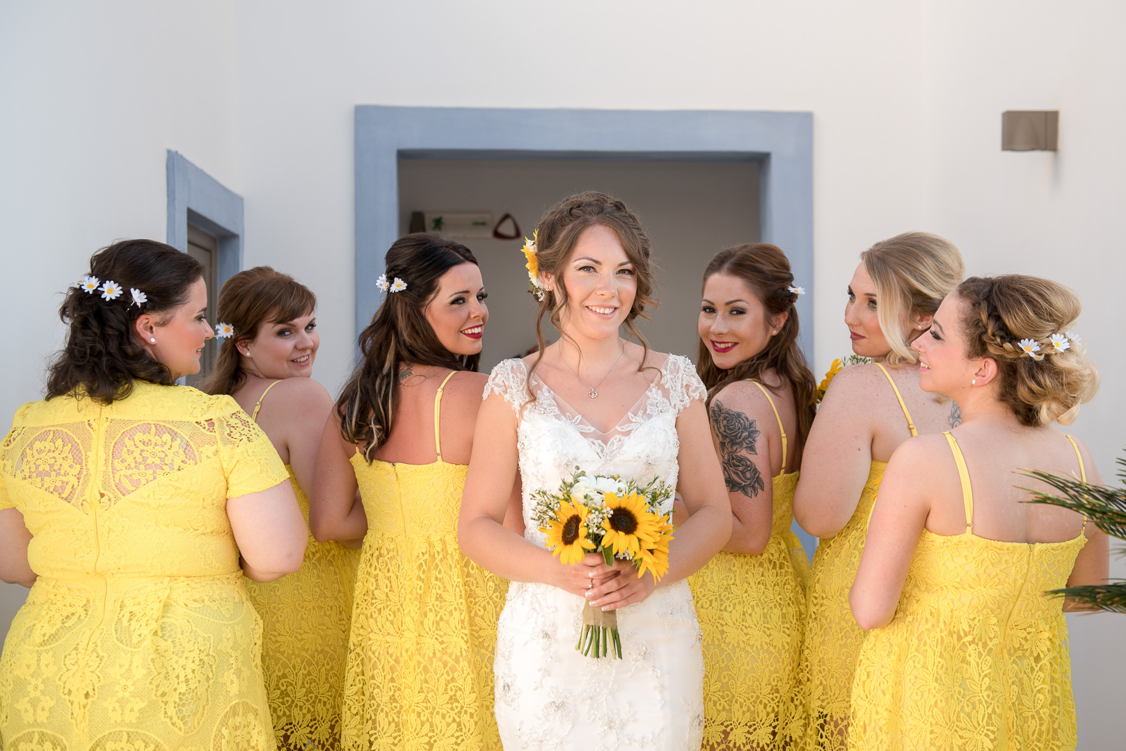 Amazing photo of wedding in Greece