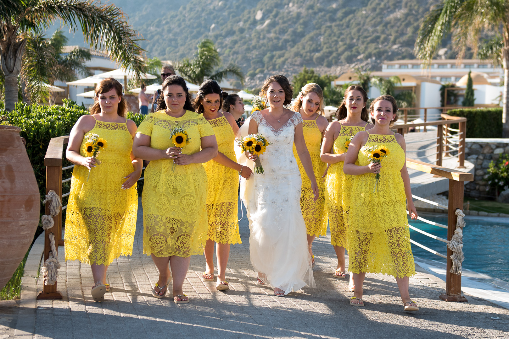 Amazing photo of wedding in Greece