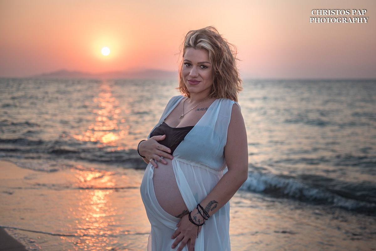 Maternity-Pregnancy photo shoot in Kos