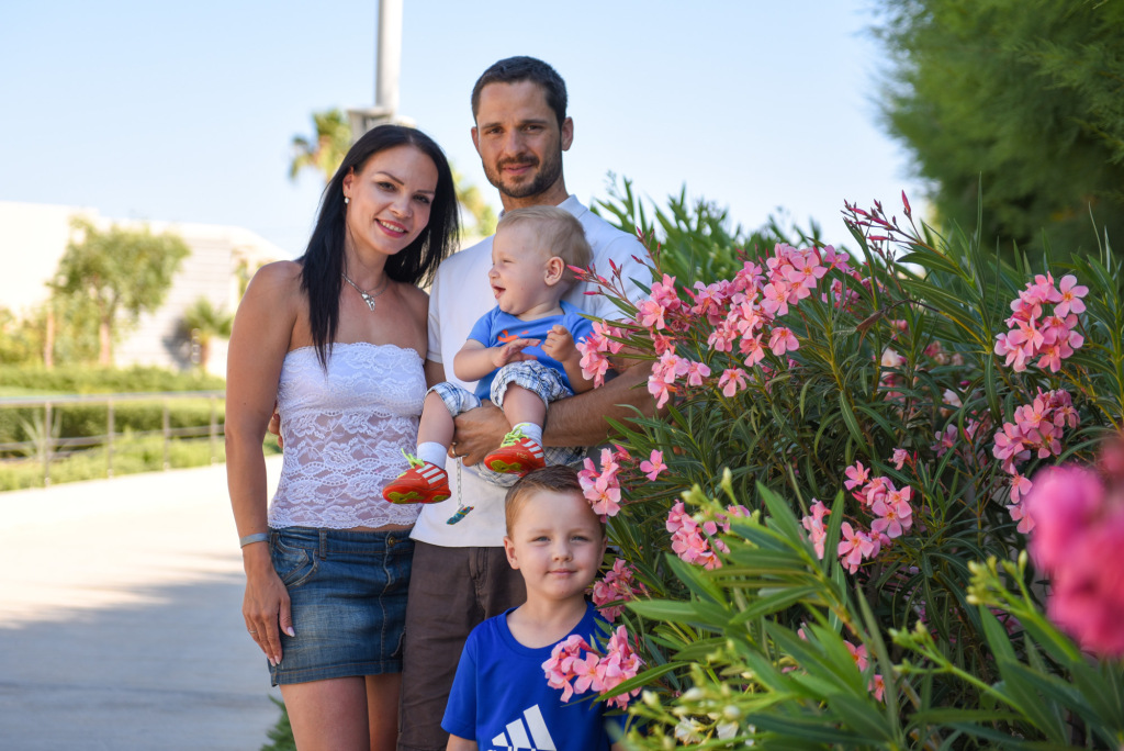 Family photo session in Kos