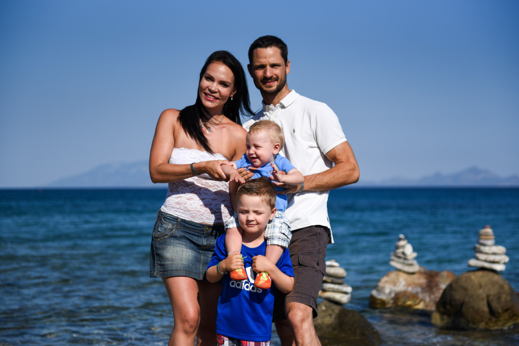 Family photo session in Kos