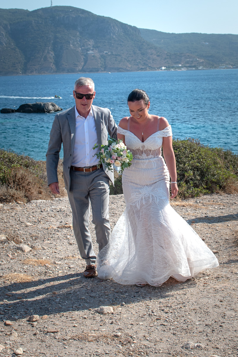 Wedding photographer in Kos Greece