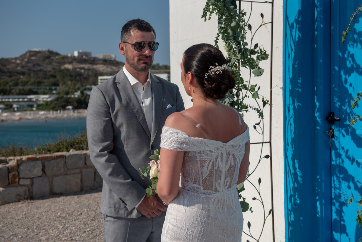 Wedding photographer in Kos Greece