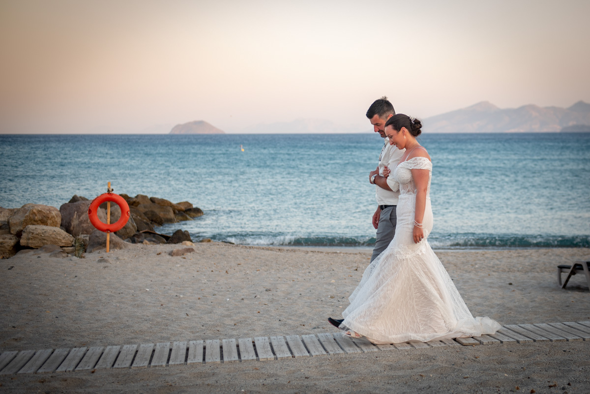 Wedding photographer in Kos Greece