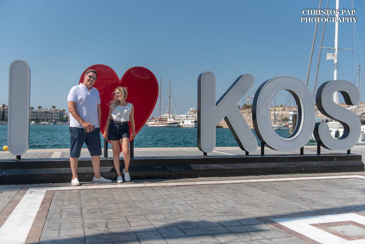Couple photo session in Kos