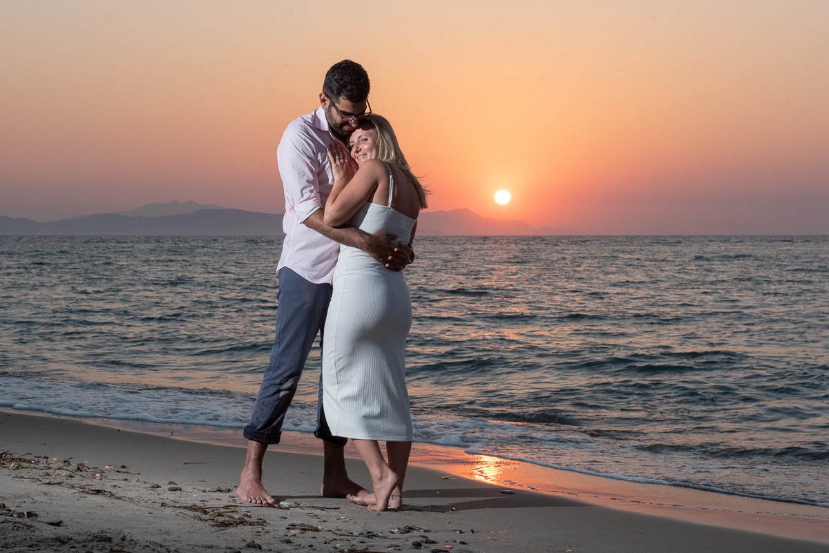 Sunset photo shoot in Kos
