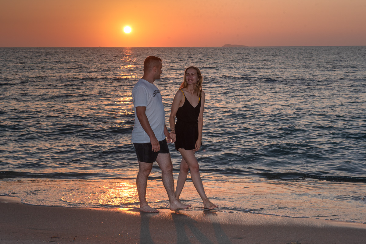 Sunset photo shoot in Kos