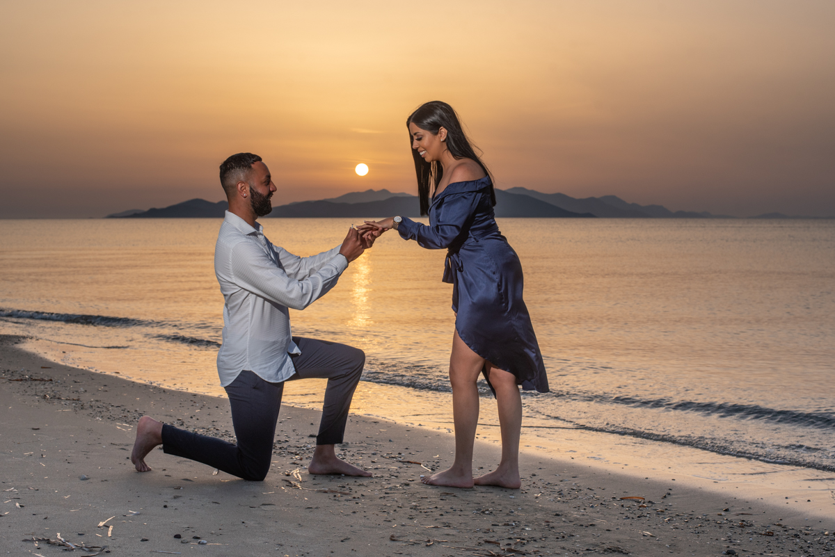 Suprise proposal in Kos