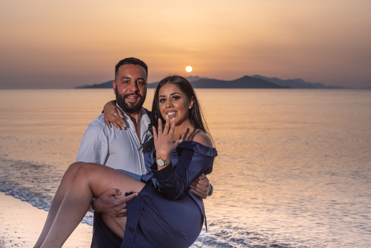 Suprise proposal in Kos