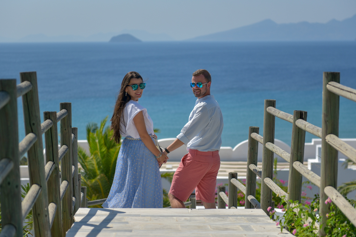 photo shoot in Lagas Aegean Village