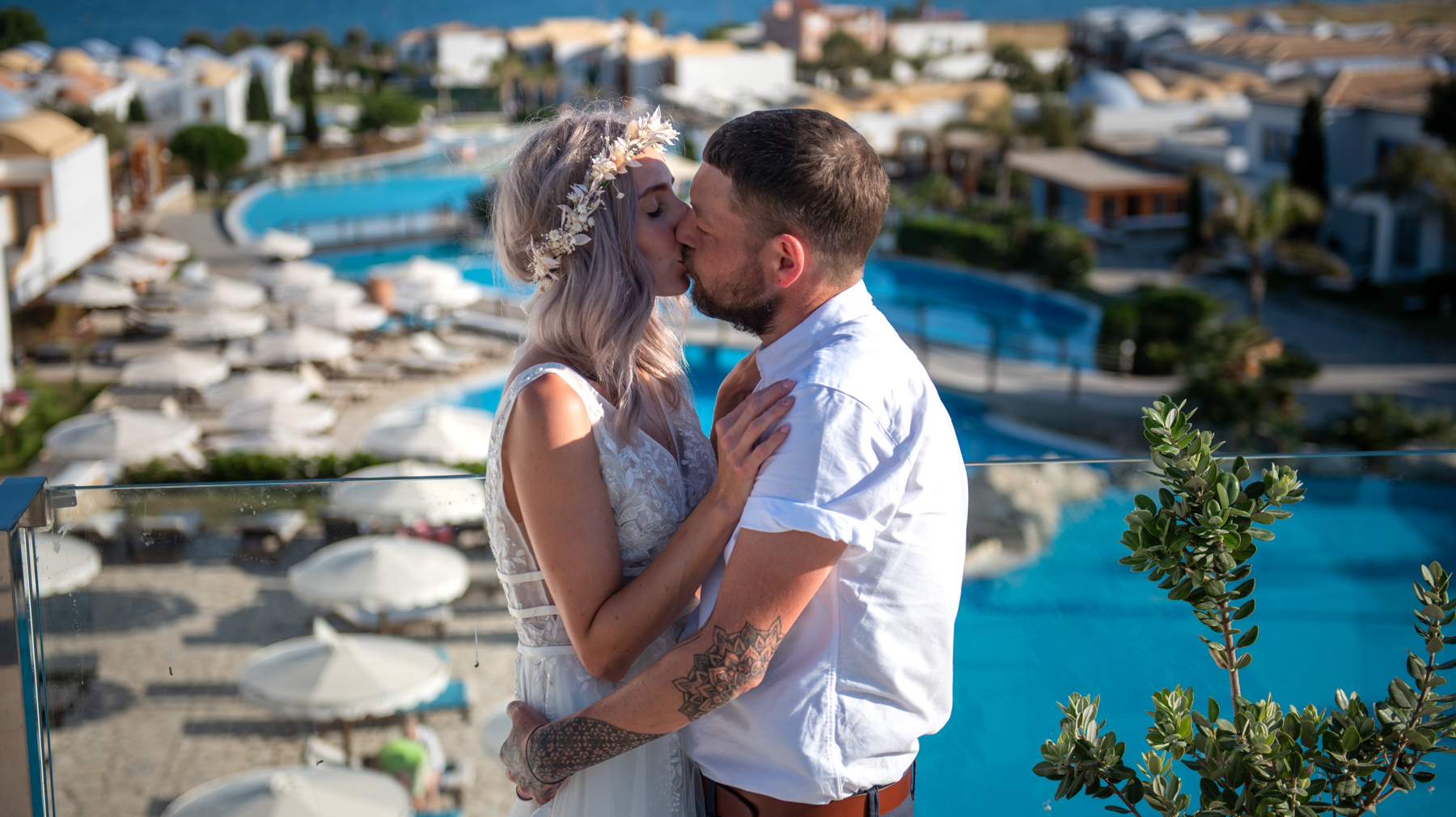 Wedding at Blue Domes hotel