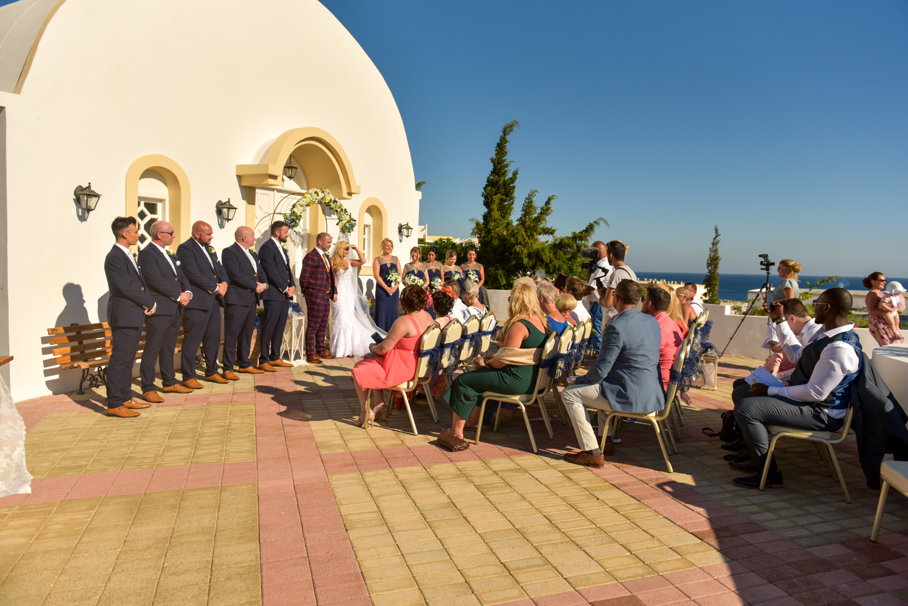 Wedding at Blue Domes resort
