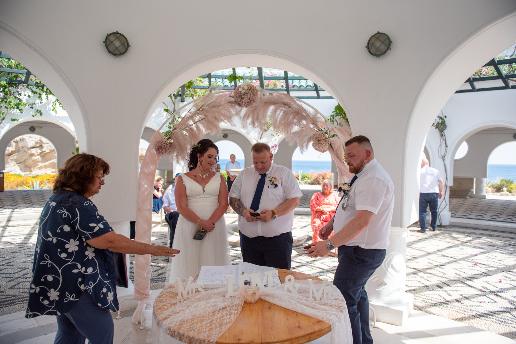 Wedding photographer in Rhodes Island Greece