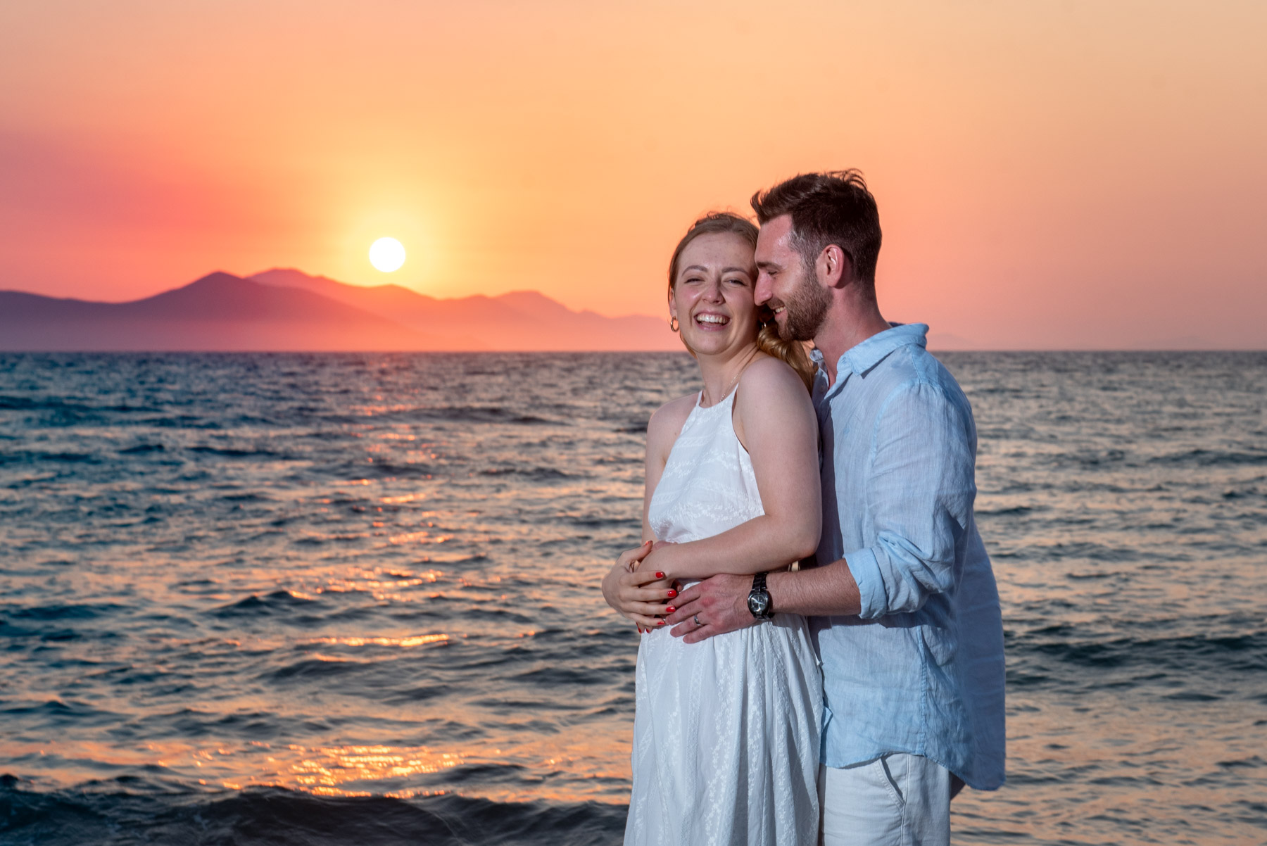 Kos Sunset photo shoot