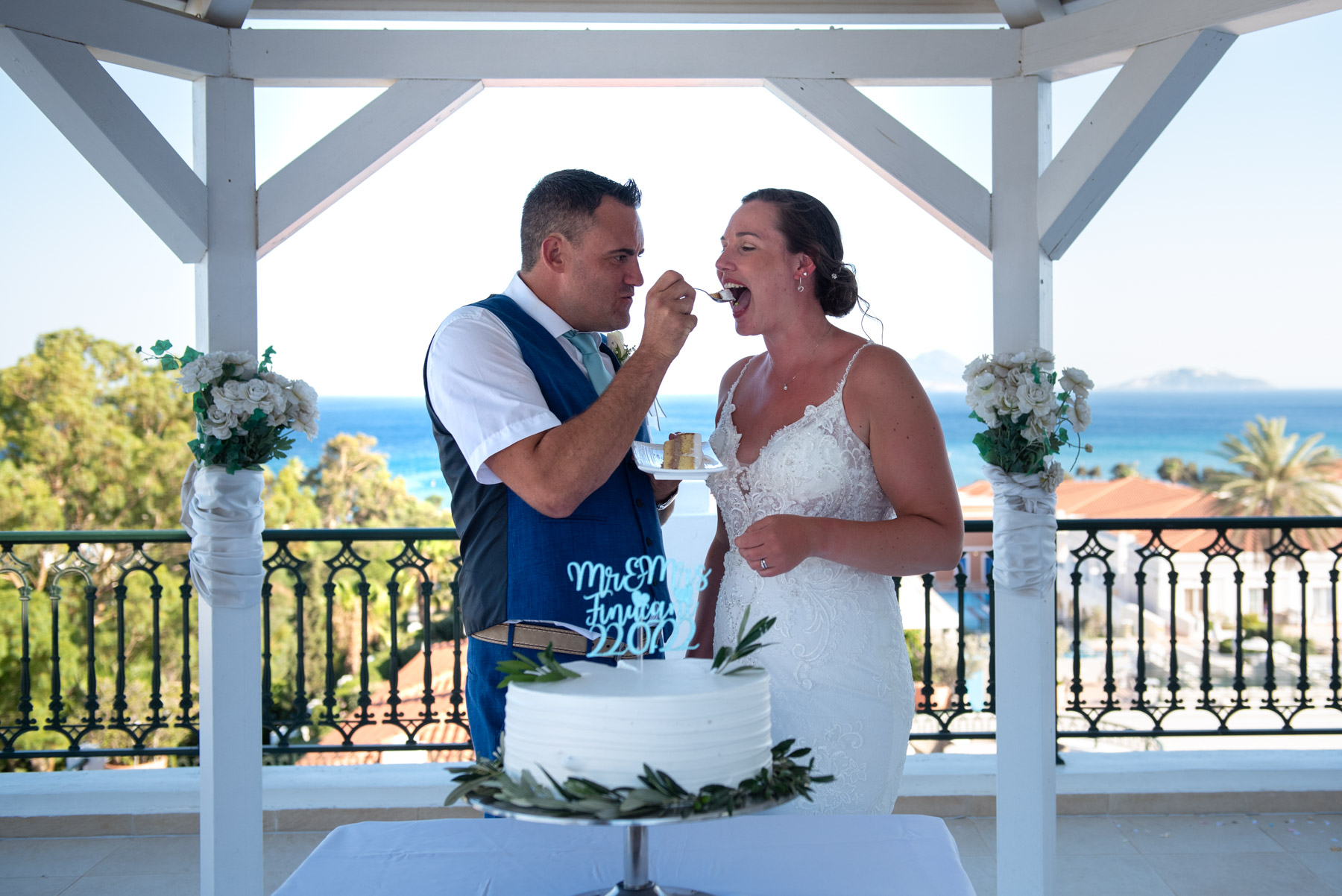 wedding at Atlantica hotel