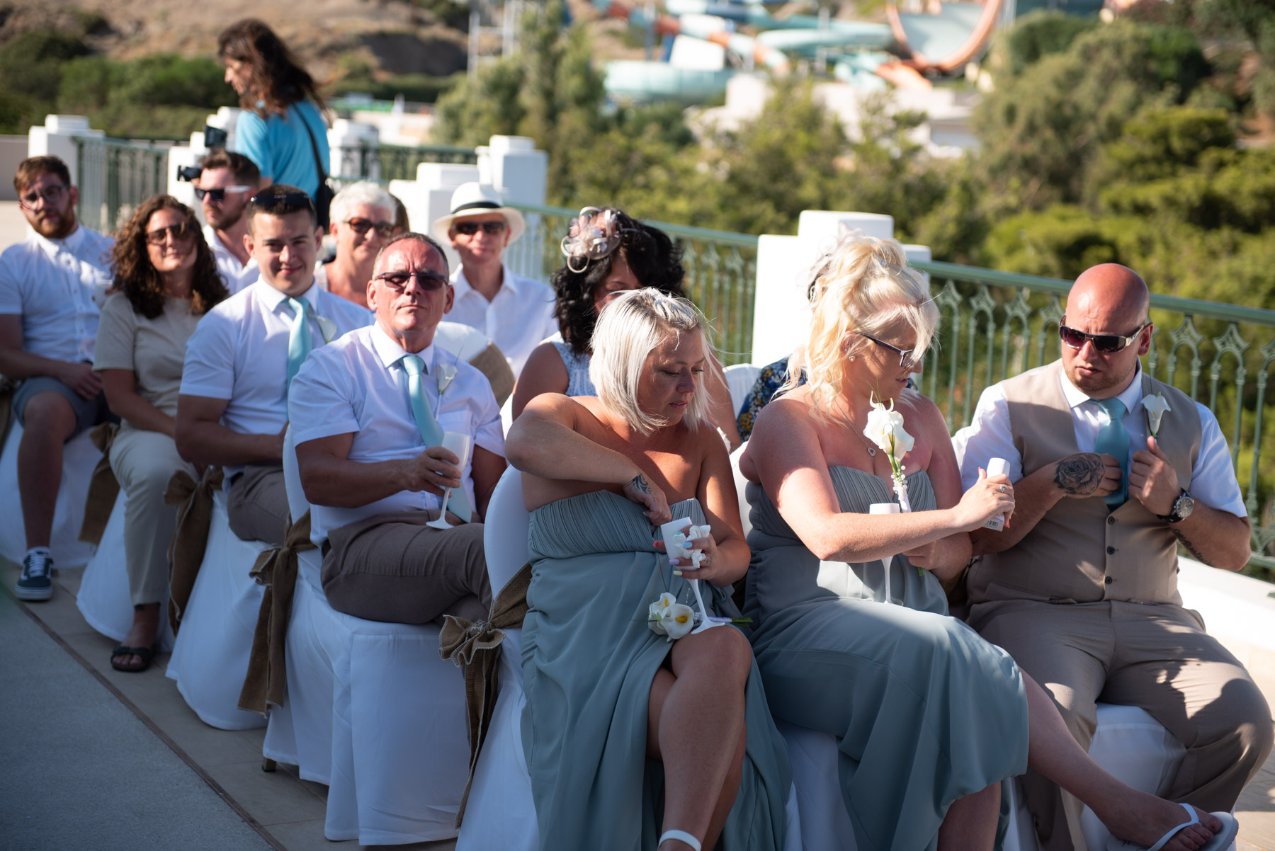 wedding at Atlantica hotel