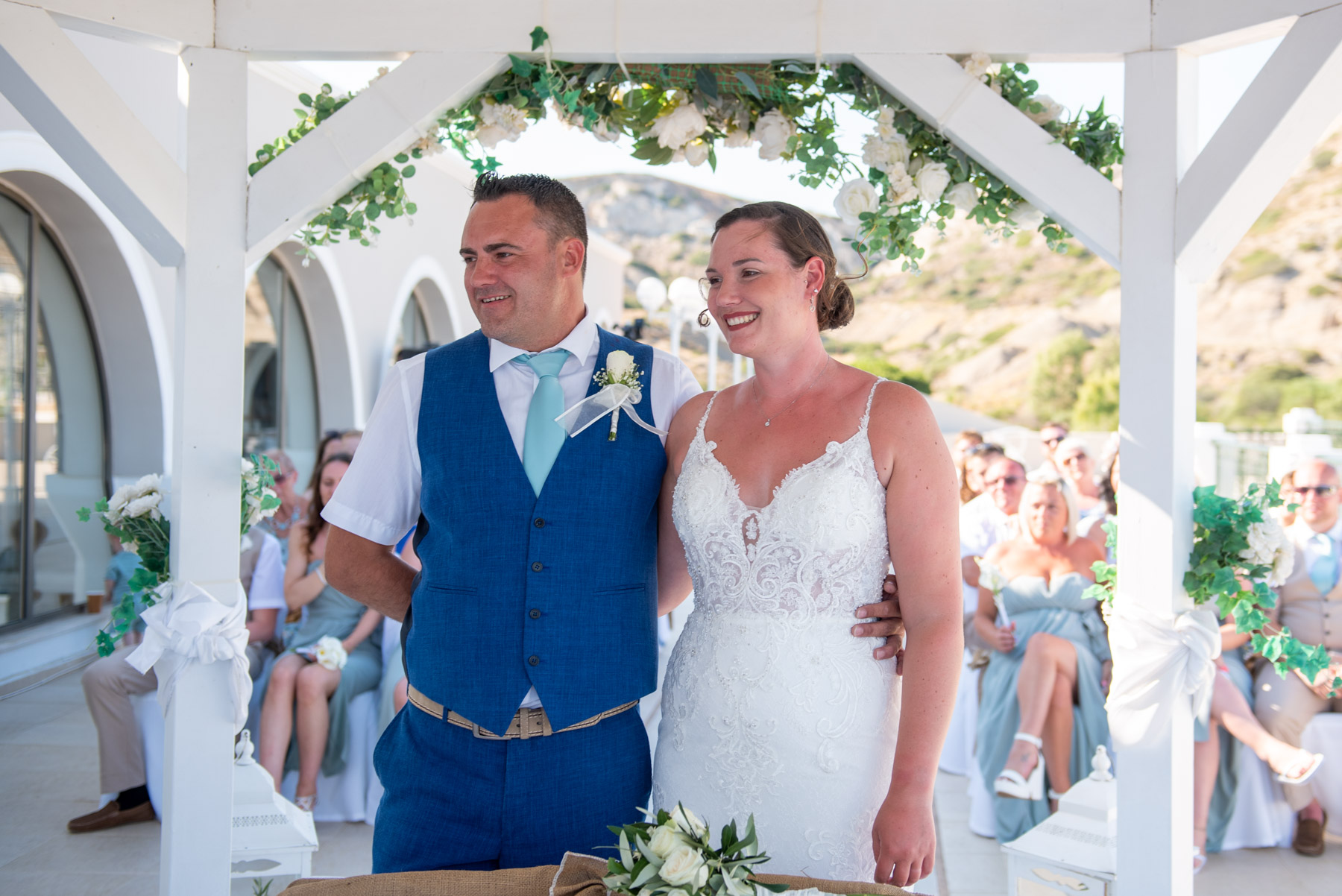 wedding at Atlantica hotel