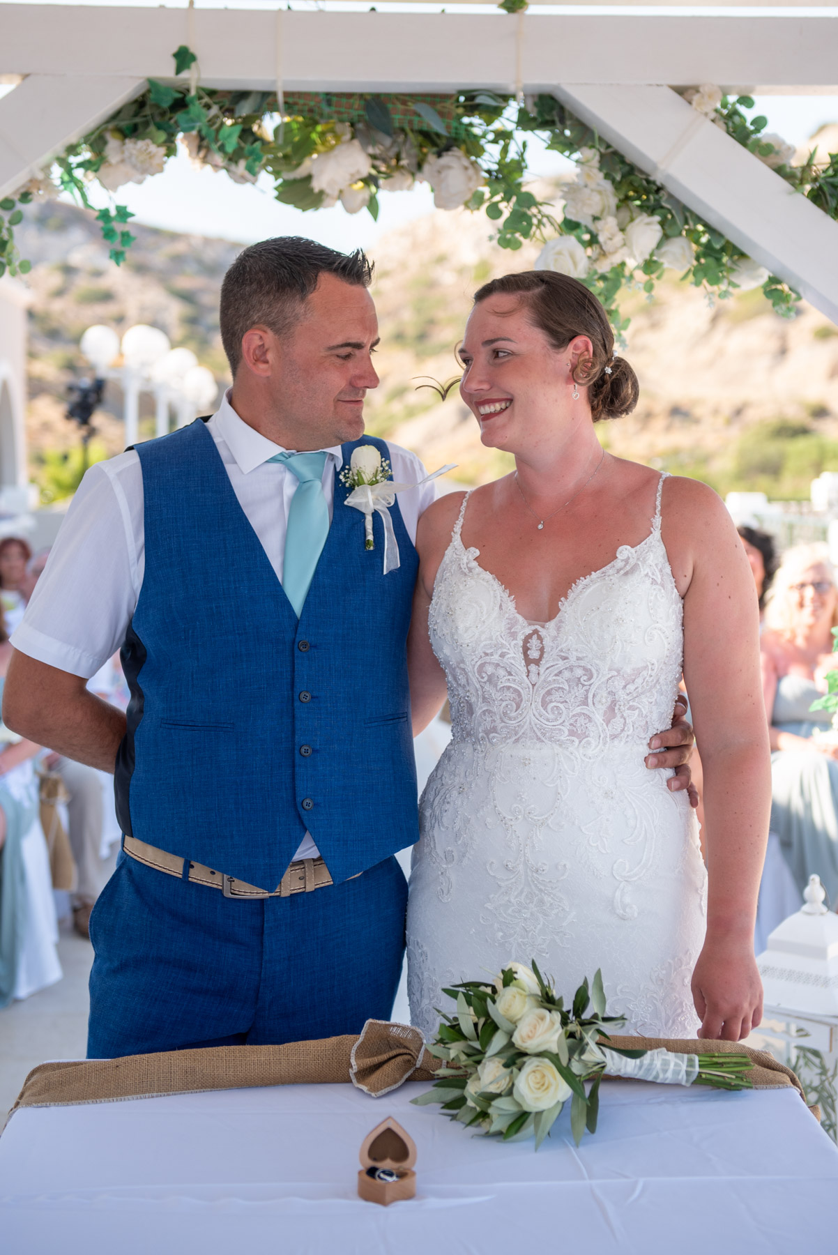 wedding at Atlantica hotel