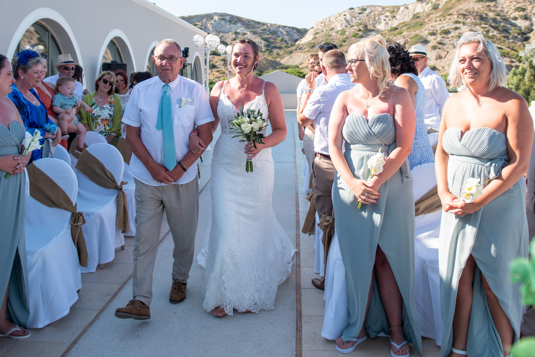 wedding at Atlantica hotel