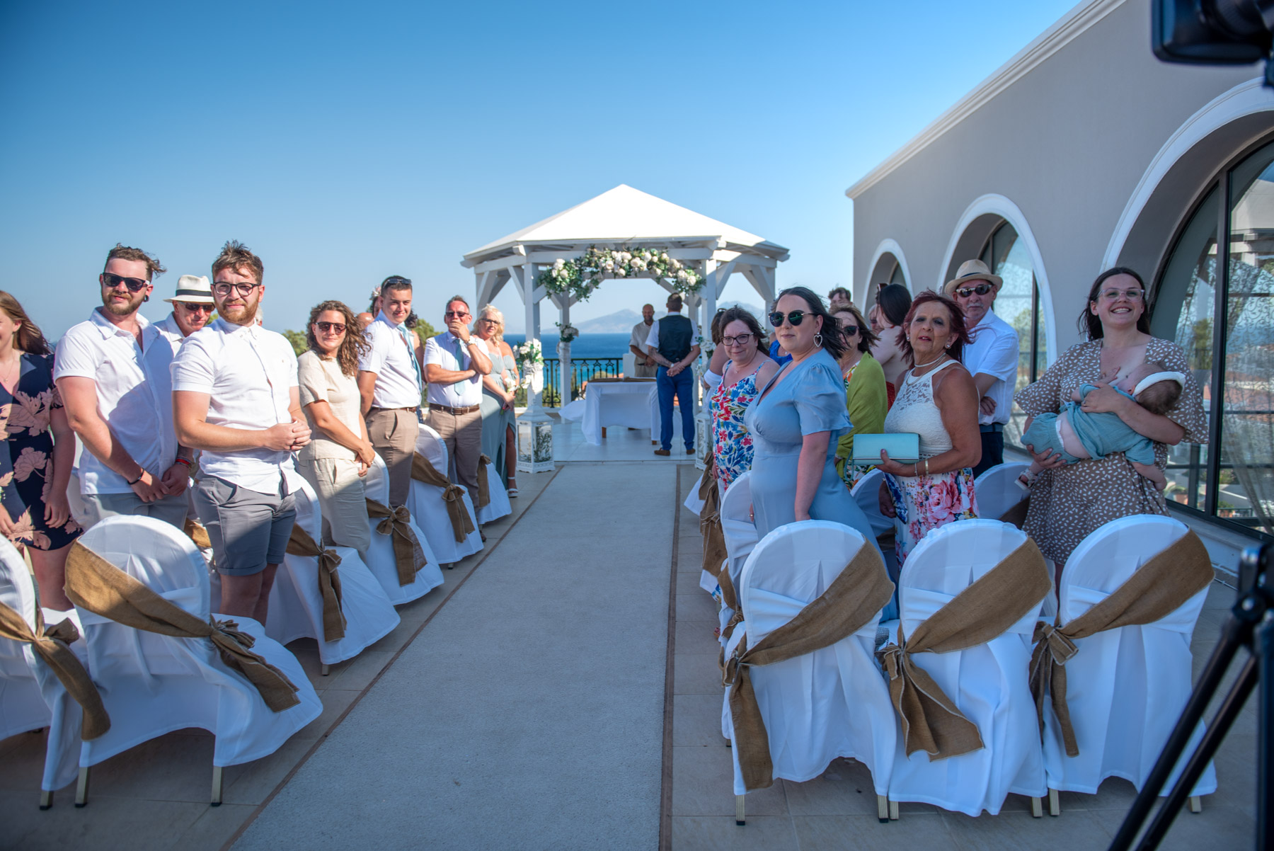 wedding at Atlantica hotel