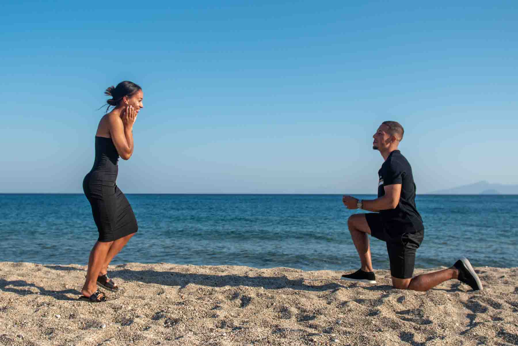 Suprise proposal in Greece Kos island