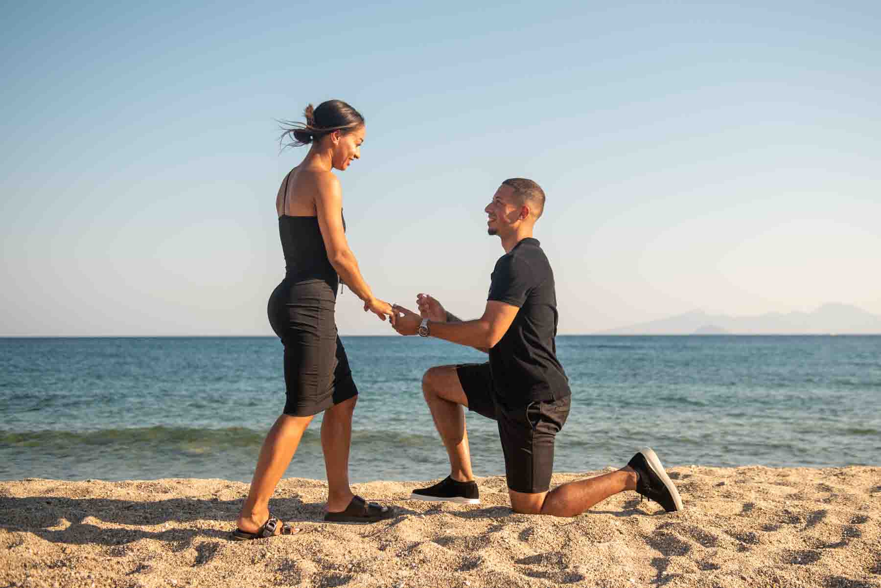 Suprise proposal in Greece Kos island