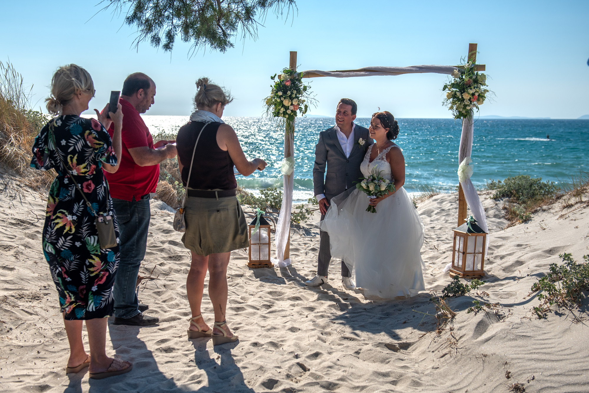 Wedding on the beach Kos island and Greek islands