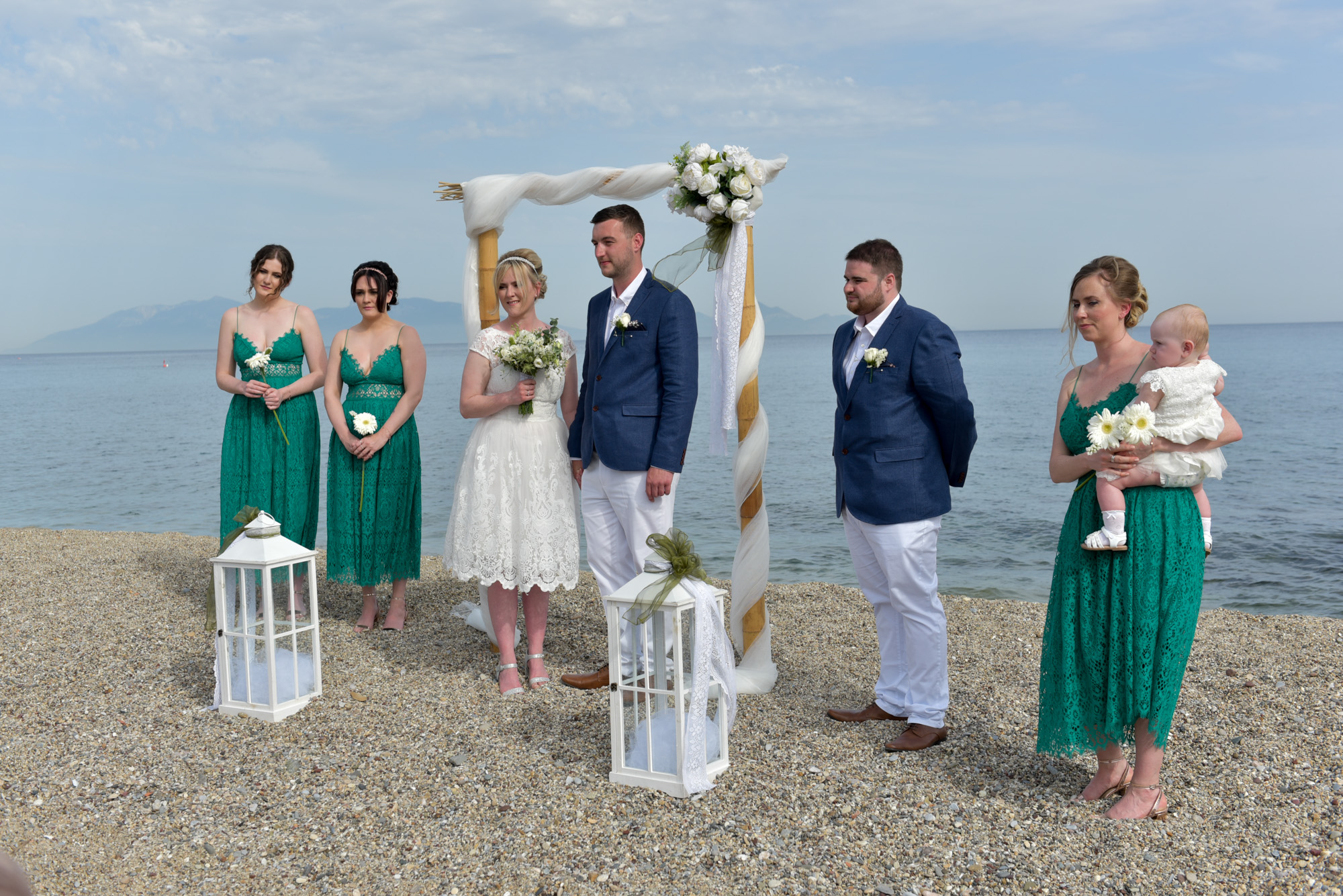 Wedding on the beach Kos island and Greek islands