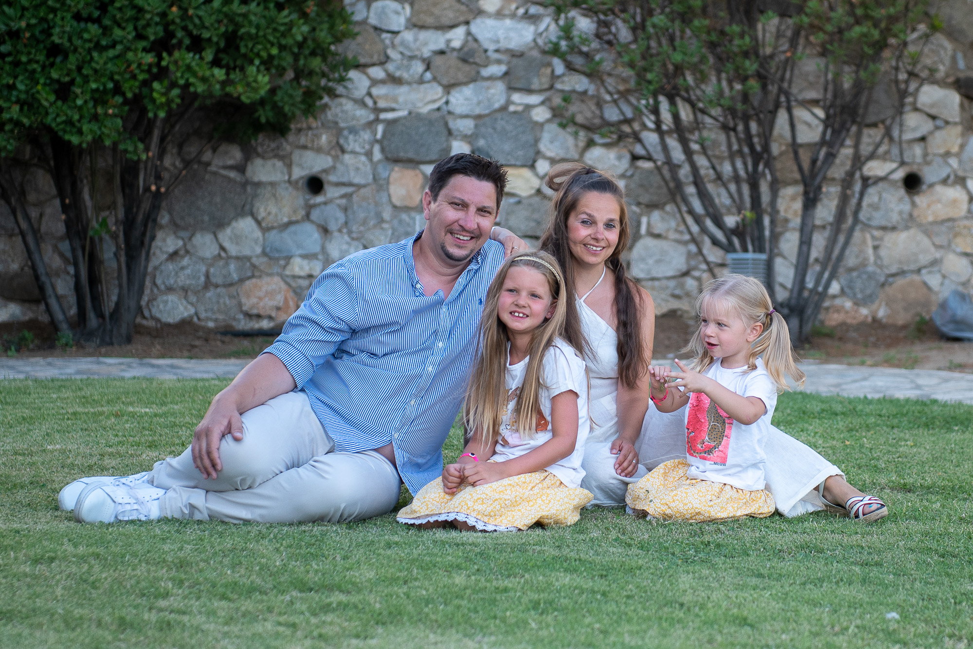 Family photo shoot in Kos island