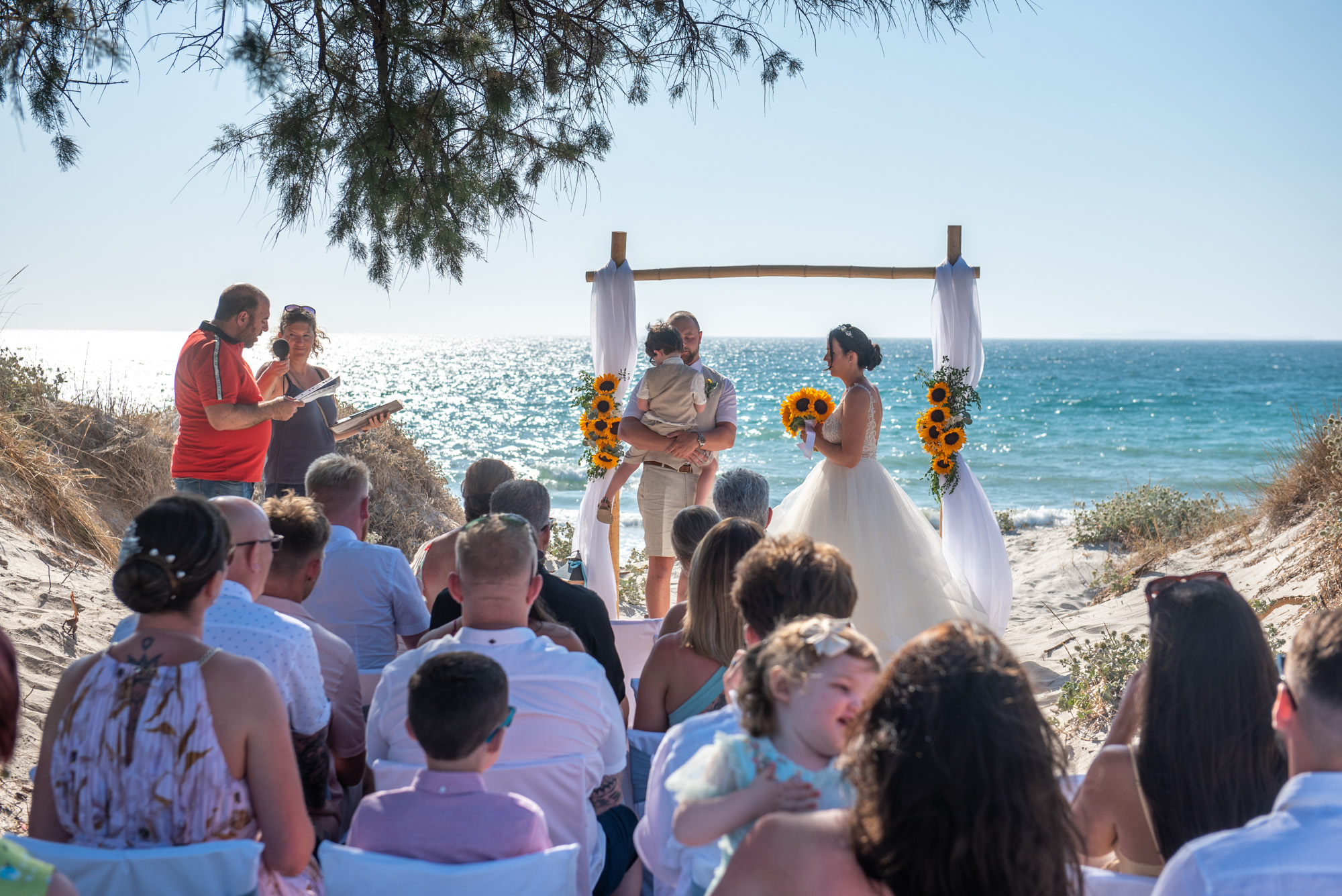 Wedding on the beach Kos island and Greek islands