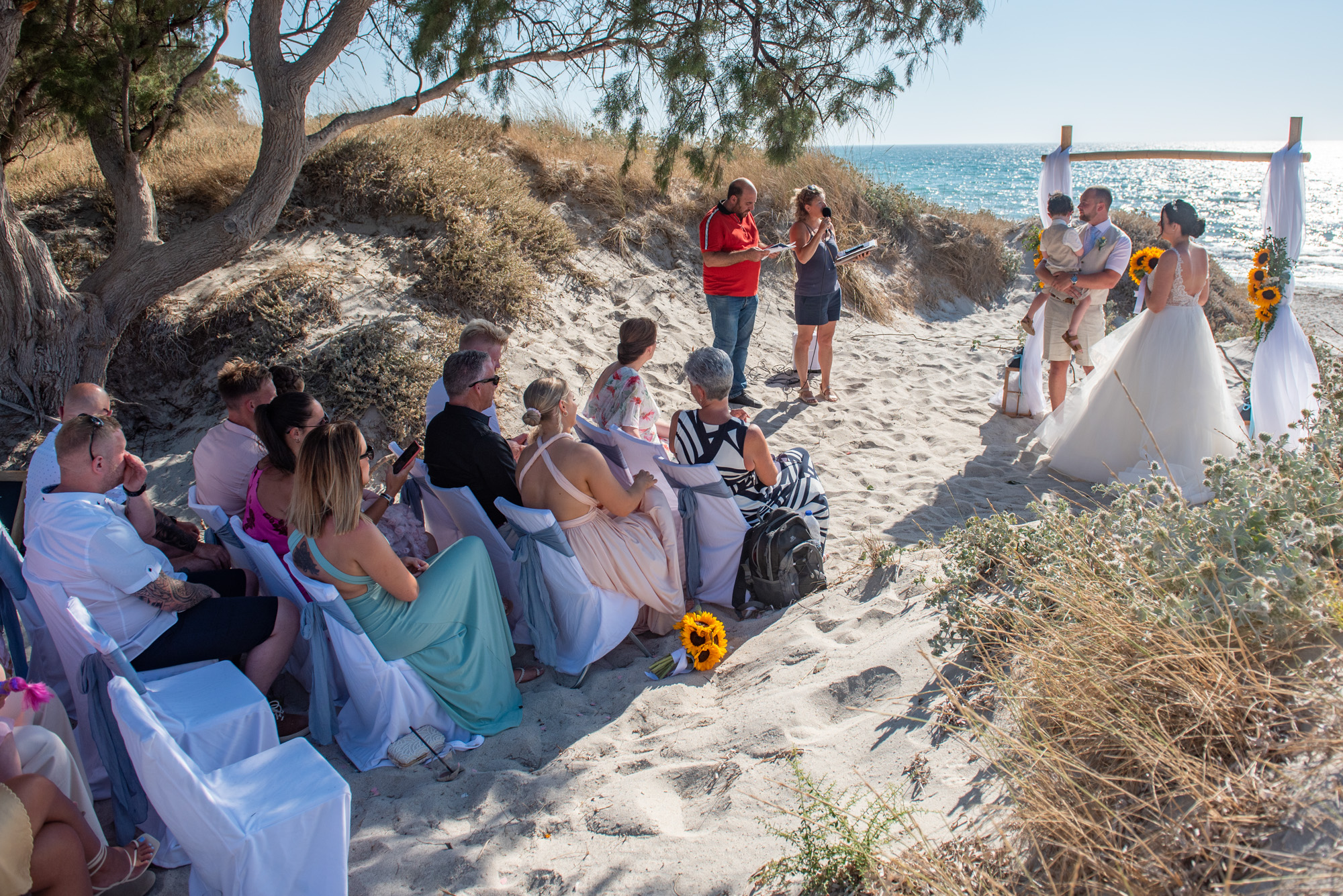 Wedding on the beach Kos island and Greek islands