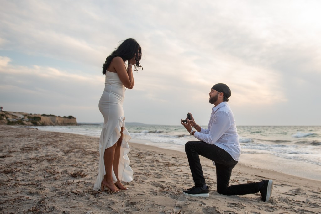 surprise proposal in Kos island