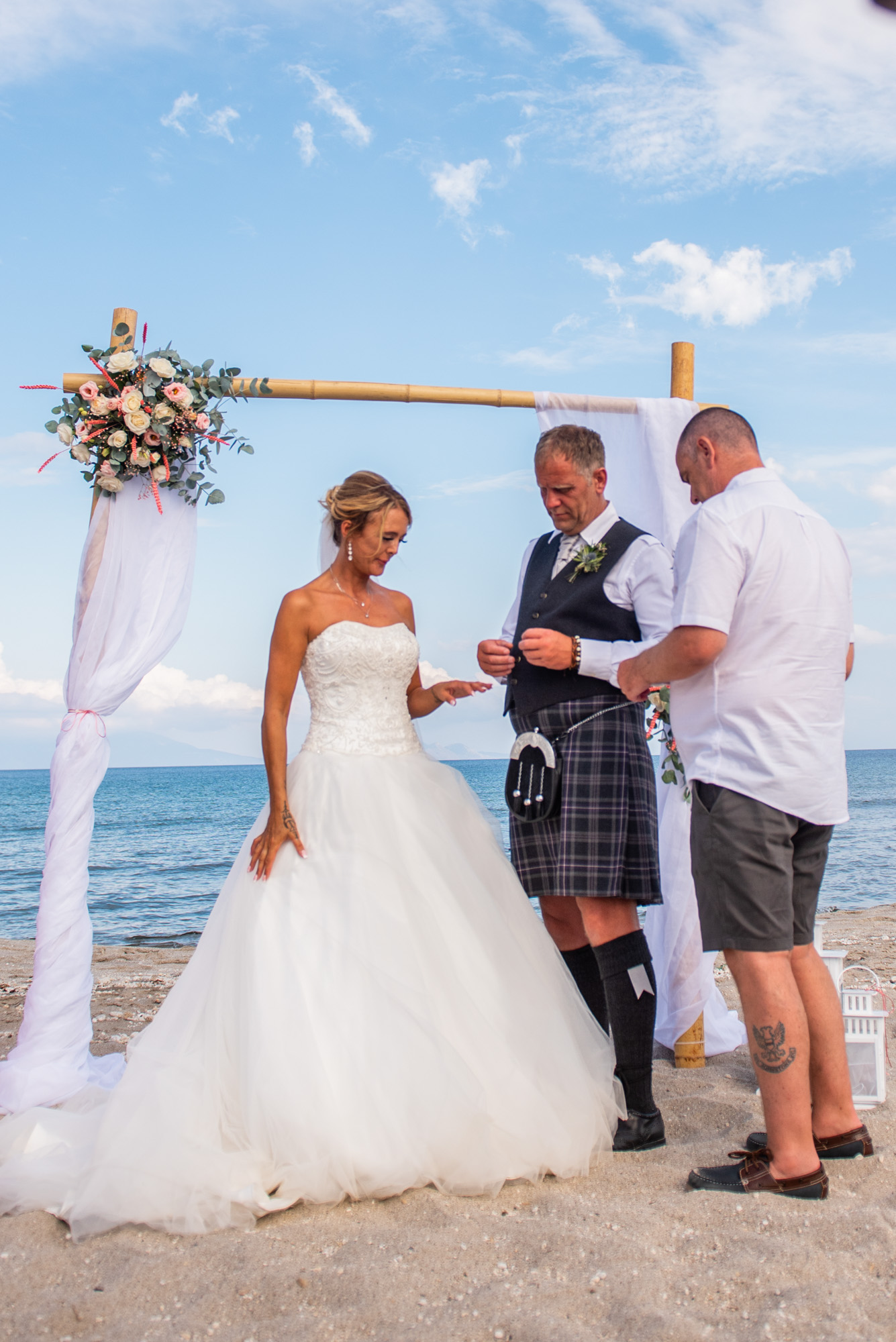 Scottish Wedding in Kos island