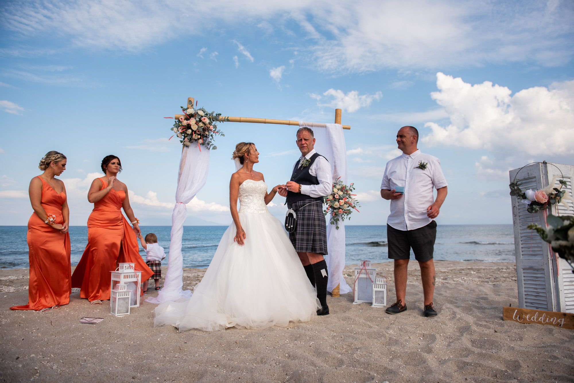 Scottish Wedding in Kos island