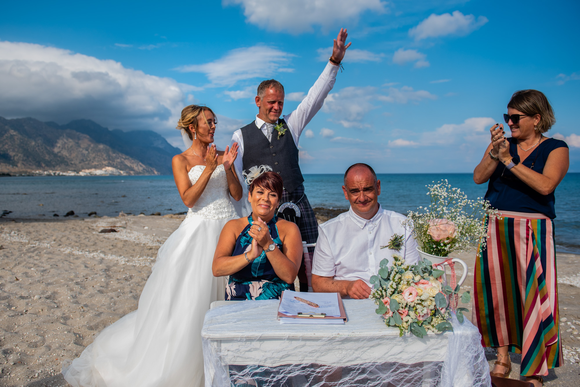 Scottish Wedding in Kos island