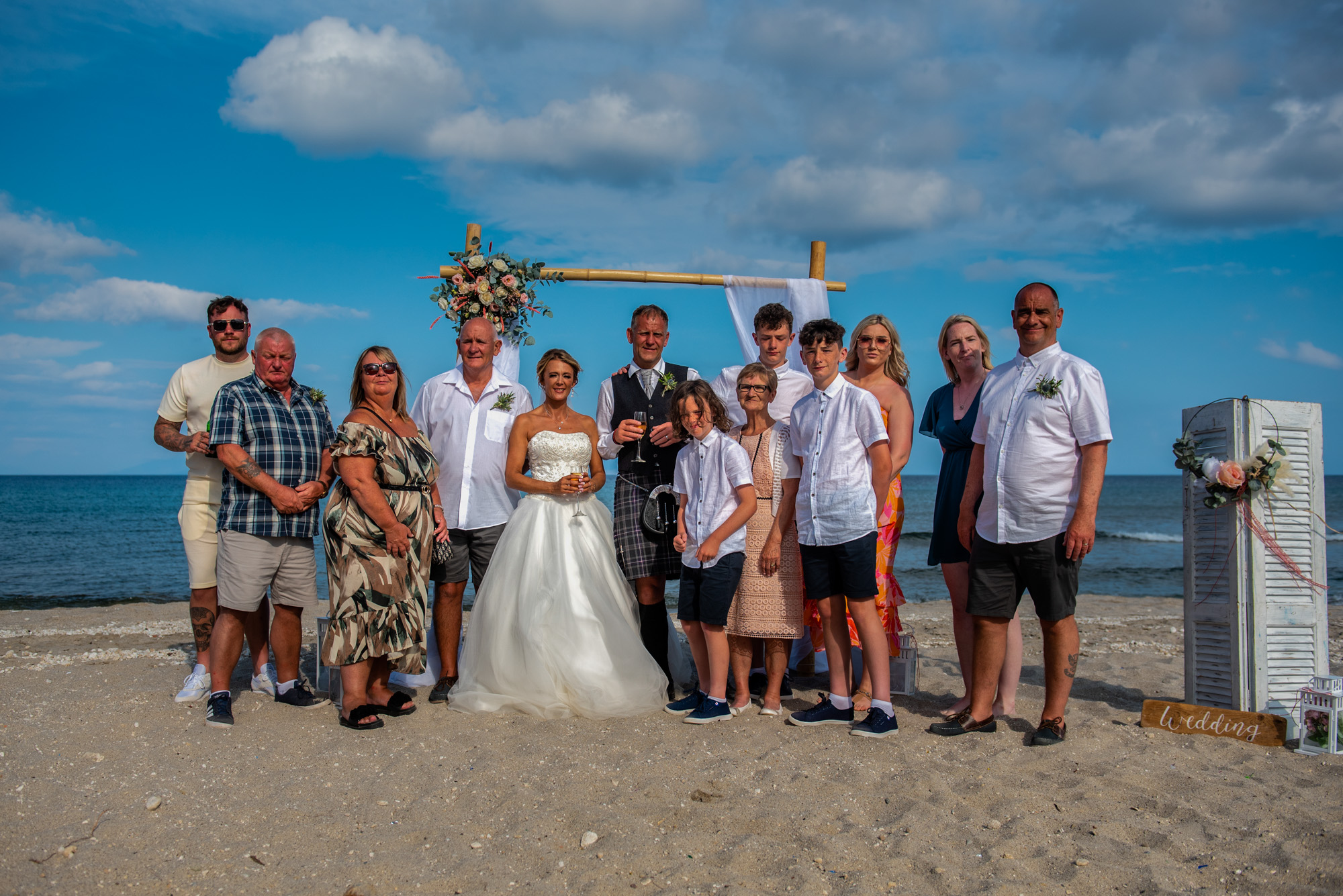 Scottish Wedding in Kos island