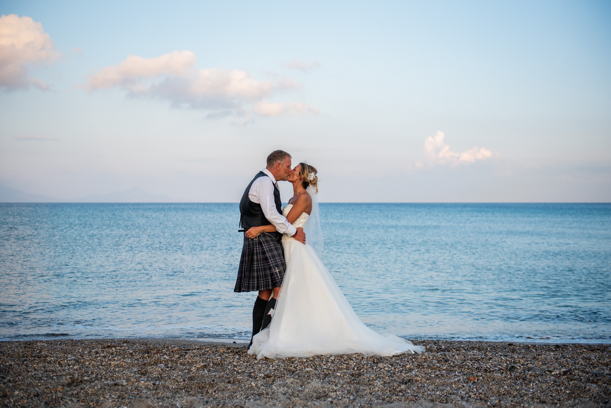 Scottish Wedding in Kos island