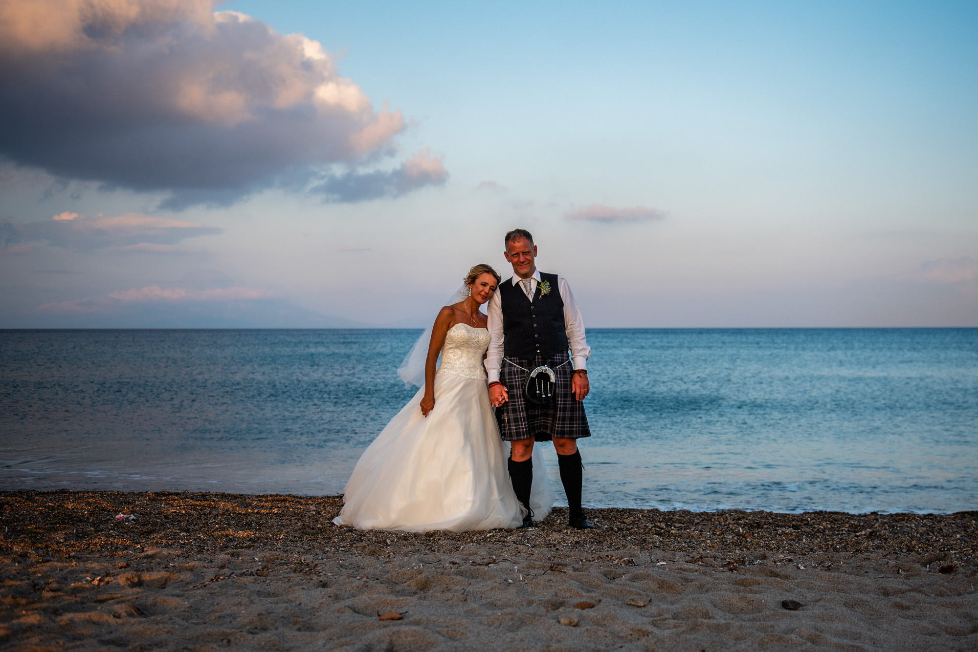 Scottish Wedding in Kos island