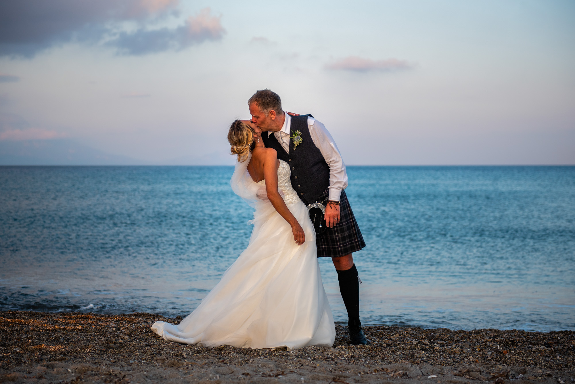 Scottish Wedding in Kos island
