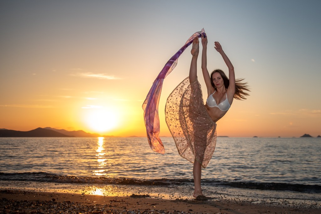 solo traveller photo shoot in Kos