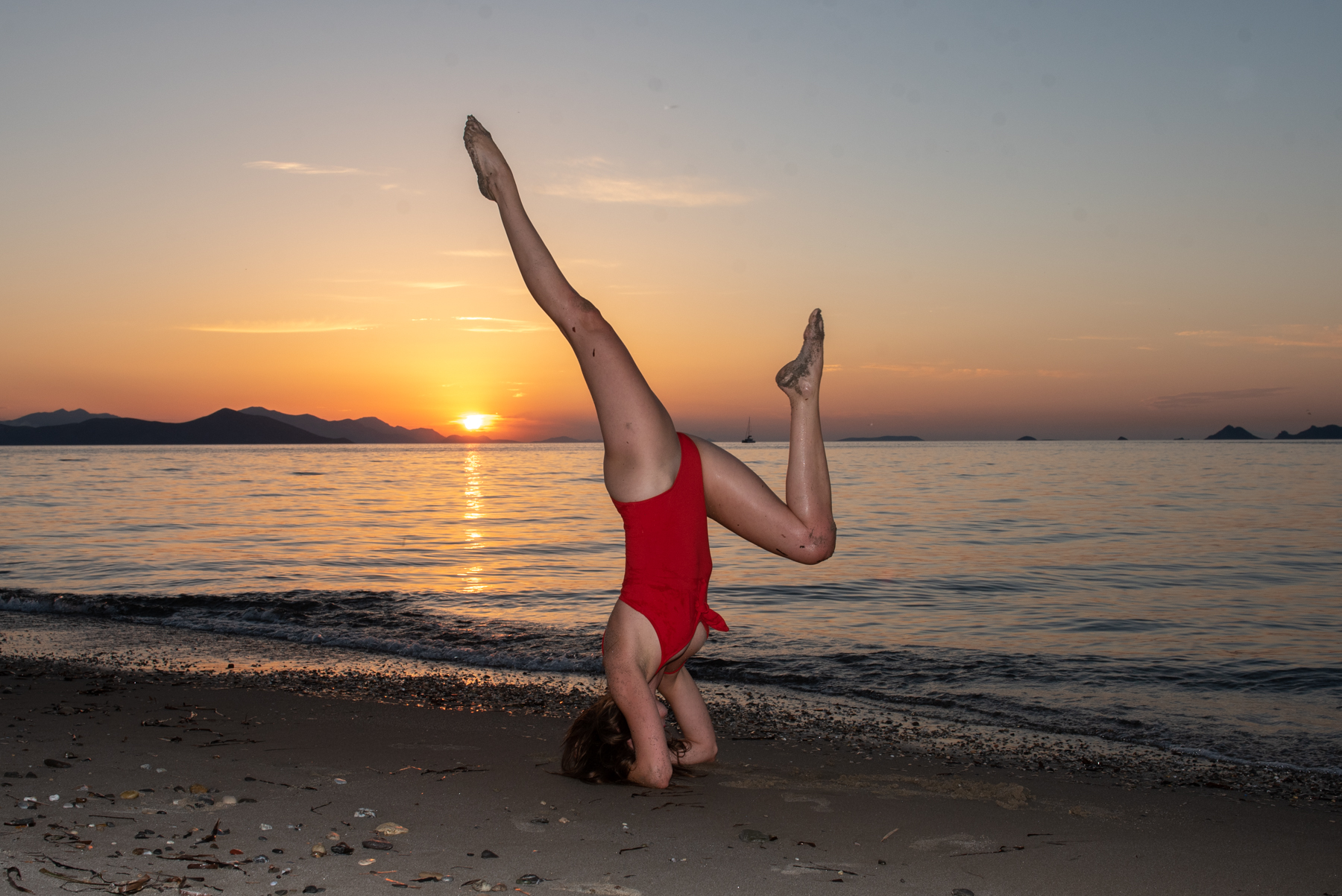 solo traveller photo shoot in Kos