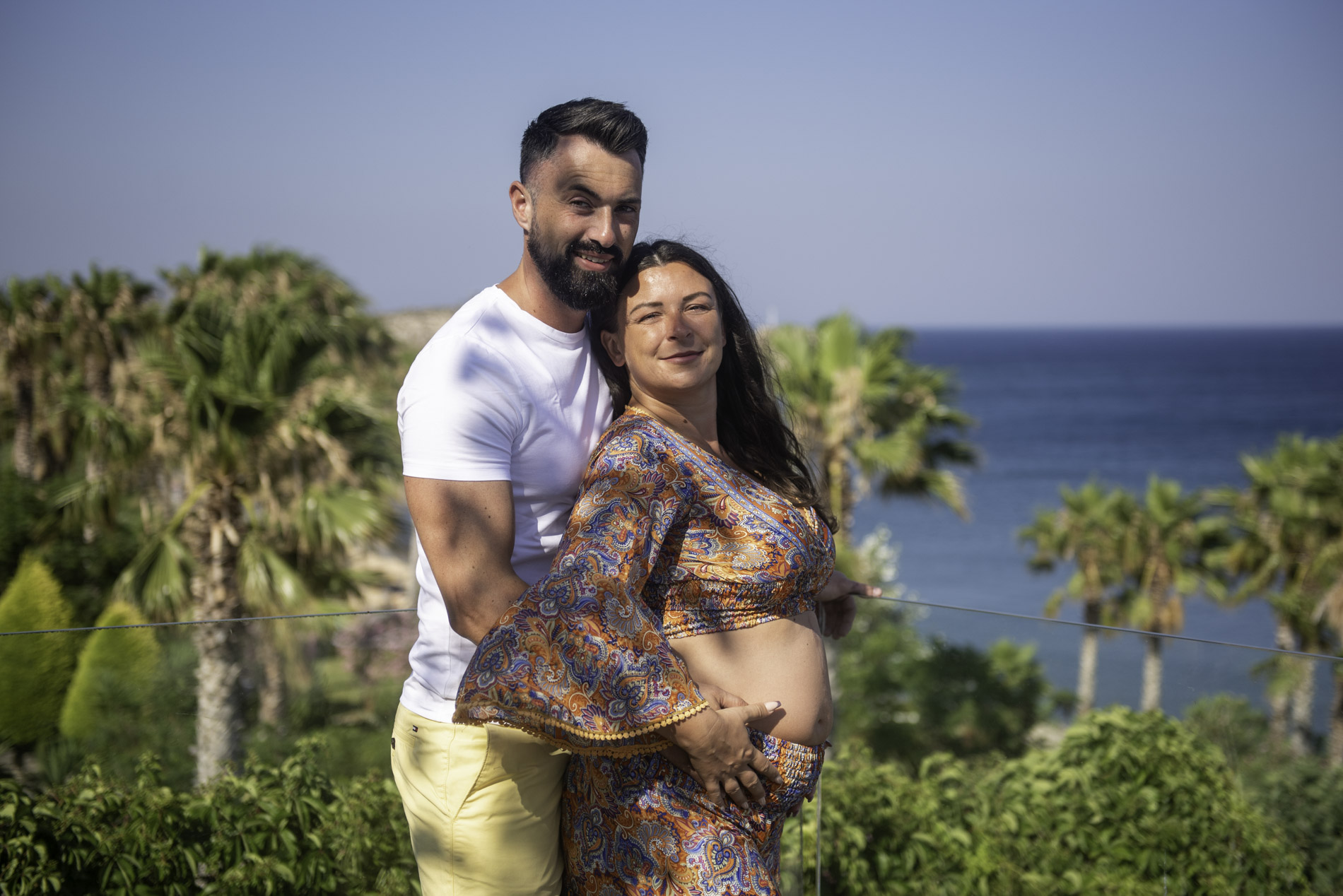 Kos island maternity photo shoot